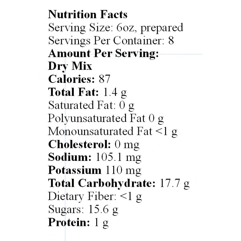 English Toffee Hot ChocolateTGC